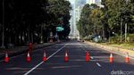 Jalan Merdeka Barat Ditutup Jelang Gugatan BPN ke MK