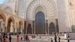 Terpesona Keindahan dan Megahnya Masjid Hassan II di Maroko