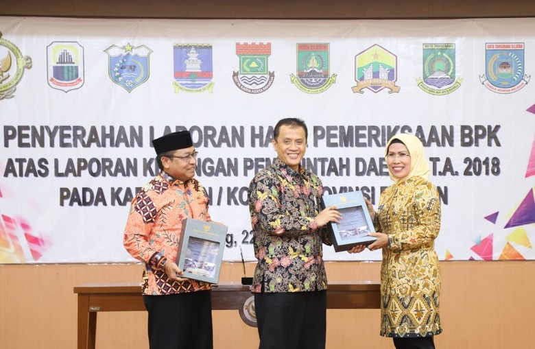 BPK Beri Opini WTP Tanpa Catatan ke Pemkab Serang BPK Beri Opini WTP Tanpa Catatan ke Pemkab Serang