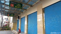 Pasar Tanah Abang terpaksa tutup lantaran kondisi di lapangan yang belum kondusif.