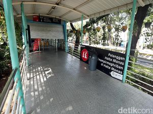 Halte TransJakarta Monas Masih Tutup Pasca Aksi 22 Mei