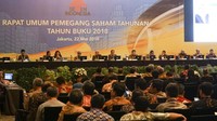 Rapat antara lain menyetujui penetapan laba tahun berjalan yang dapat diatribusikan kepada pemilik entitas induk (laba bersih) tahun 2018 sebesar Rp3.08triliun. Istimewa