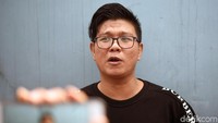 Rasa haus dan sariawan jadi cobaan yang terberatnya kala menjalani puasa. Pool/Noel/detikFoto.