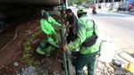 Rusak Akibat Rusuh 22 Mei, Pagar di Jalan Jatibaru Diperbaiki