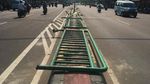 Penampakan Jalan Jatibaru Tanah Abang Normal dan Kondusif