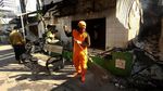 Kondisi Pos Polisi Sabang Pasca Dibakar
