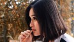 Nadya Fricella, Pesinetron yang Pamer Pose Cantik Saat Ngopi
