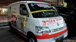 Ambulans Milik Gerindra Mejeng di Polda Metro Jaya