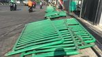 Penampakan Jalan Jatibaru Tanah Abang Normal dan Kondusif