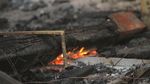 Kondisi Pos Polisi Sabang Pasca Dibakar