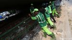 Rusak Akibat Rusuh 22 Mei, Pagar di Jalan Jatibaru Diperbaiki