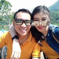 Tak hanya berbagi foto dirinya saat bertugas, Andre pun kerap berbagi momen kemesraannya bersama kekasihnya yang cantik di Instagram Foto: Instagram @krissandro_23