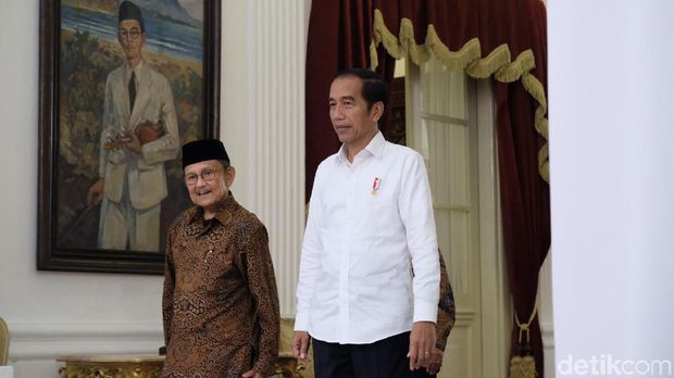 BJ Habibie ke Jokowi: Beliau Ujung Tombak Generasi Penerus