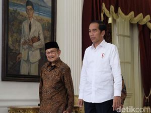 Jokowi-Habibie Sepakat Persatuan Tak Ada Tawar-menawar
