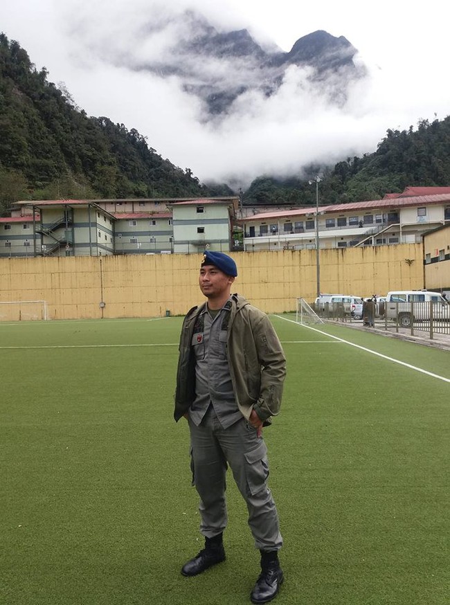 Ib Benuh berasal dari Sumatera Utara. Hal itu pun ditegaskan olehnya saat jumpa pers di Mabes Polri, Jl Trunojoyo, Jakarta Selatan, Jumat (24/5/2019).  Foto: Facebook Ib Benuh