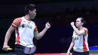 Kemenangan Praveen/Melati membuat Skuat Merah Putih menyingkirkan Taiwan 3-2.