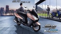 Ini menjadi skutik Yamaha dengan wheelbase terpanjang di China. Wheelbase yang panjang memberikan stabilitas yang baik juga ruang berkendara yang nyaman. Foto: Dok. newmotor.com.cn