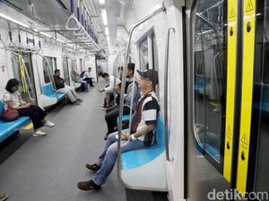 Imbas Aksi 22 Mei, Penumpang MRT Sempat Turun 40.000 Orang