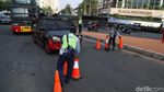 Lalin di Kawasan Bundaran HI Berangsur Normal