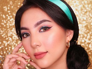 5 Inspirasi Makeup Putri Yasmin dari Film Aladdin ala Beauty Vlogger Indonesia