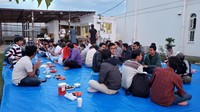 Setiap hari selama bulan Ramadhan diadakan buka puasa bersama. Agenda berbuka puasa bersama di Masjid Bab Al Islam Gifu sudah menjadi rutinitas setiap tahunnya di bulan suci Ramadhan. (Rachmad Adi Riyanto/Istimewa)