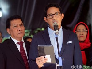 Gugat Hasil Pilpres ke MK, Sandiaga: 50 Persen TPS Provinsi Ada Anomali