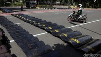 Personel TNI dan Polri sudah melakukan pengamanan sejak kemarin, Kamis (23/5).