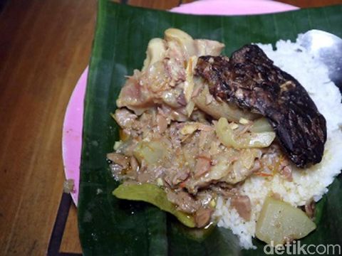 nasi kikil kesukaan gus dur