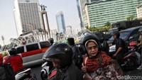 Pasca kerusuhan 22 Mei lalu, kawasan Bundaran HI dan Thamrin mulai normal.