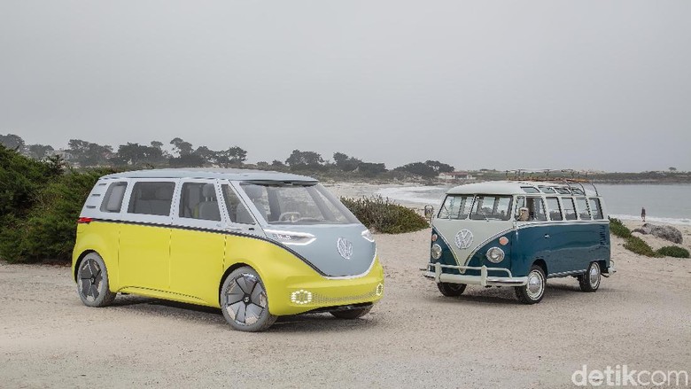 VW ID. Buzz dan VW Kombi Foto: Volkswagen VW ID. Buzz dan VW Kombi Foto: Volkswagen