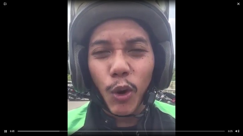 Grab Telusuri Video Driver yang Ajak Lempar Kotoran ke Dalam Panser Grab Telusuri Video Driver yang Ajak Lempar Kotoran ke Dalam Panser