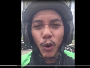 Grab Telusuri Video Driver yang Ajak Lempar Kotoran ke Dalam Panser