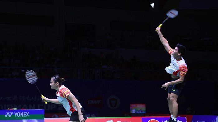 Praveen Jordan/Melati Daeva Oktavianti (Wahyu Putro A/Antara Foto)