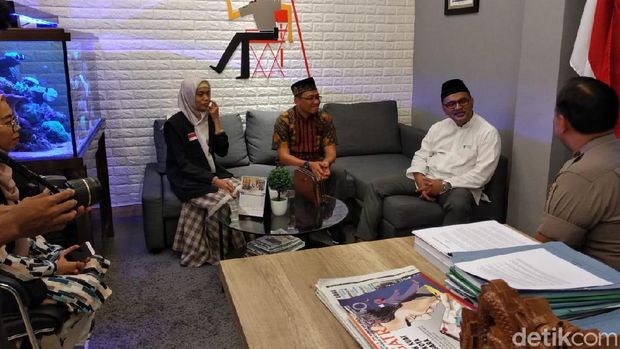 Suasana audiensi Dompet Dhuafa dengan Polri