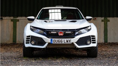 Honda Civic Type R saat Jadi Mobil Rally
