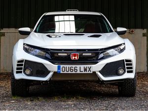 Honda Civic Type R saat Jadi Mobil Rally