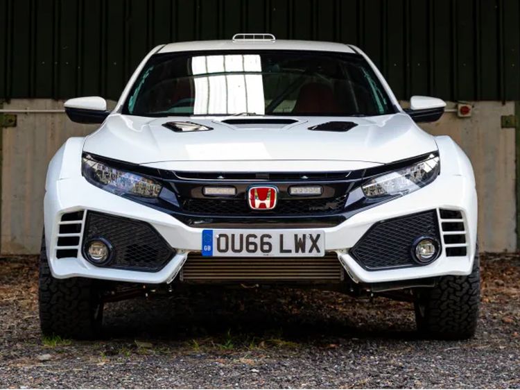 Honda Civic Type R saat Jadi Mobil Rally