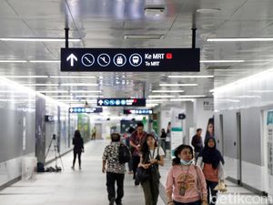 Ini Alasan Stasiun MRT Jakarta Minim Tempat Sampah
