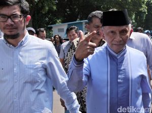 Amien Rais Full Amunisi di Hadapan Polisi
