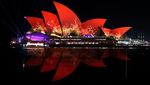 Terpukau Keindahan Warna-warni Cahaya di Vivid Sydney 2019