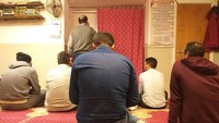 Masjid Islamiska Foreningen I Vasterbotten dipergunakan untuk salat berjamaah, termasuk untuk Salat Jumat (Agung Widhianto/Istimewa)