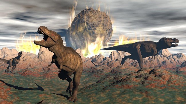 Detik-detik Menyeramkan Dinosaurus Punah Dihantam Asteroid (I)