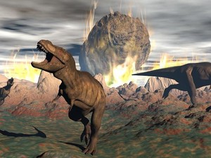 Detik-detik Menyeramkan Dinosaurus Punah Dihantam Asteroid (I)