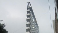Sliver Building di Tokyo, Jepang ini memiliki 12 lantai. Istimewa/Dok. www.theworldgeography.com.
