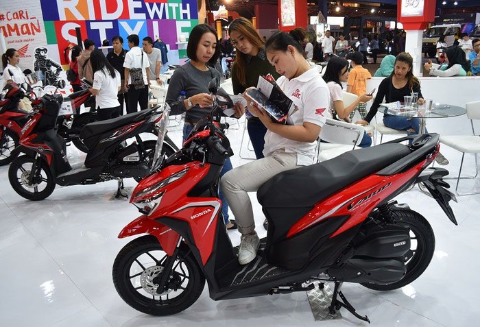 Main Dealer sepeda motor Honda Jakarta Tangerang, PT. Wahana Makmur Sejati (WMS) kembali ramaikan pameran JFK 2019. Aneka motor andalan Honda dipamerkan di sana
