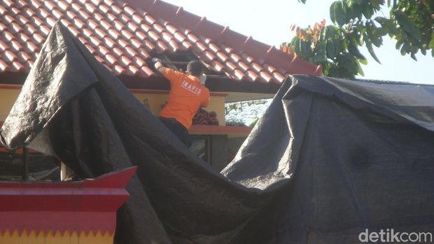 Mako Brimob Purwokerto Diserang, Tim Inafis Polri Olah TKP