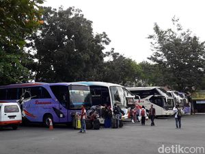 Penumpang Melonjak, Harga Tiket Bus Mudik di Terminal Jombor Sleman Naik