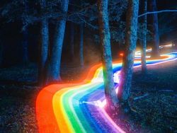 Indah dan Uniknya Teknik Foto Mencipta Pelangi