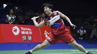 Ia mengalahkan Akane Yamaguchi dalam pertarungan ketat sepanjang tiga gim dengan skor 17-21, 21-16, 21-17.