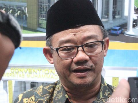 Sekjen PP Muhammadiyah, Abdul Mu'ti di Kudus, Minggu (26/5/2019).
